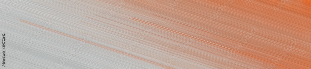 Obraz premium abstract wide banner background texture with ash gray, silver and peru colors and space for text or image