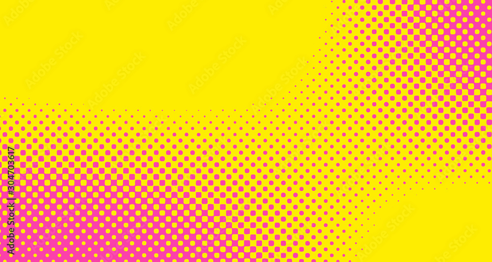 Pink halftone pop art background abstract vector comics style blank layout template with clouds beams and isolated dots pattern. For sale banner for your designe 1960s. with copy space eps10 Pink halftone pop art background abstract vector comics style blank layout template with clouds beams and isolated dots pattern. For sale banner for your designe 1960s. with copy space eps10