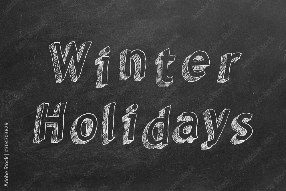 Fototapeta premium Winter Holidays
