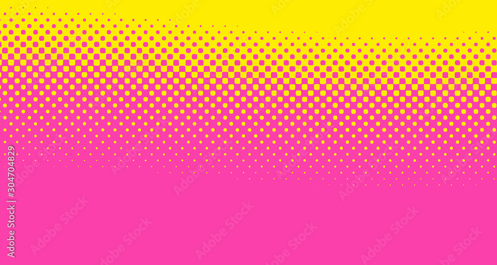 Pink halftone pop art background abstract vector comics style blank layout template with clouds beams and isolated dots pattern. For sale banner for your designe 1960s. with copy space eps10 Pink halftone pop art background abstract vector comics style blank layout template with clouds beams and isolated dots pattern. For sale banner for your designe 1960s. with copy space eps10