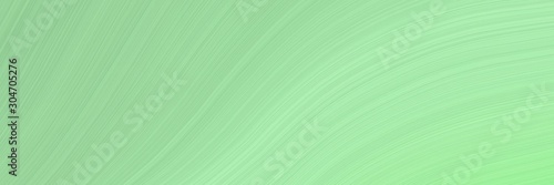 curvy background illustration with light green, pale green and tea green color