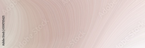 elegant curvy swirl waves background design with pastel gray, linen and pastel pink color © Eigens