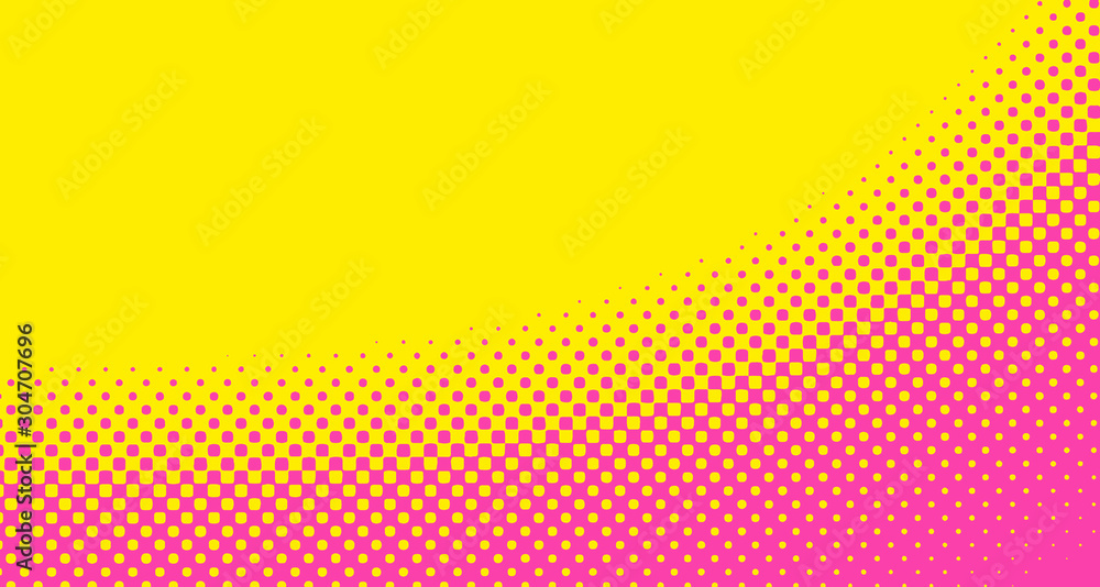 Pink halftone pop art background abstract vector comics style blank layout template with clouds beams and isolated dots pattern. For sale banner for your designe 1960s. with copy space eps10 Pink halftone pop art background abstract vector comics style blank layout template with clouds beams and isolated dots pattern. For sale banner for your designe 1960s. with copy space eps10