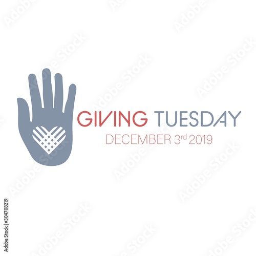 Special day. Giving Tuesday banner design. © PhotoGranary