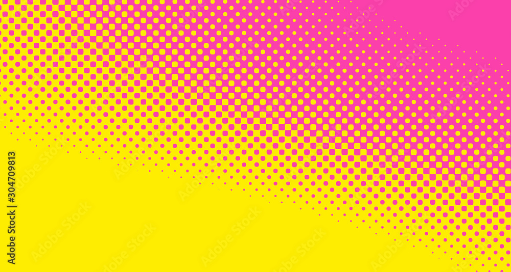 Pink halftone pop art background abstract vector comics style blank layout template with clouds beams and isolated dots pattern. For sale banner for your designe 1960s. with copy space eps10 Pink halftone pop art background abstract vector comics style blank layout template with clouds beams and isolated dots pattern. For sale banner for your designe 1960s. with copy space eps10
