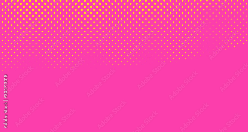 Pink halftone pop art background abstract vector comics style blank layout template with clouds beams and isolated dots pattern. For sale banner for your designe 1960s. with copy space eps10 Pink halftone pop art background abstract vector comics style blank layout template with clouds beams and isolated dots pattern. For sale banner for your designe 1960s. with copy space eps10