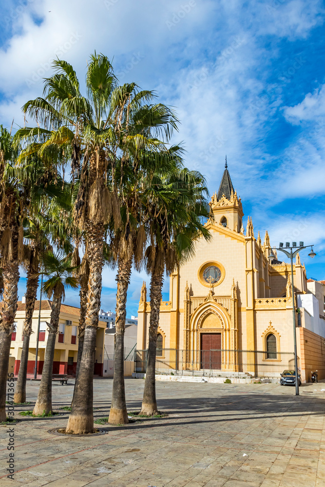 Iglesia de San Pablo (Parroquia San Pablo) is a Catholic Christian temple in the Trinidad district of Malaga, Spain. Built between 1874 and 1891, architect Geronimo Cuervo