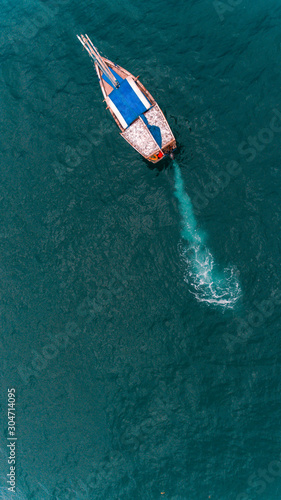 fishermen's dhow in stone town, Zanzibar © STORYTELLER