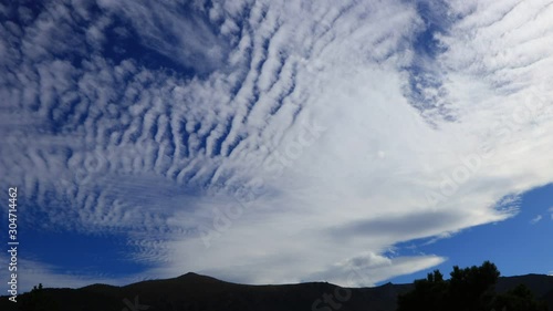 clouds timelapse in Pyrenean