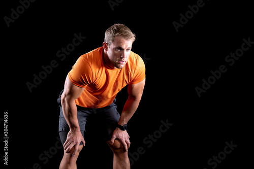 Athletic man after exercise © wavebreak3