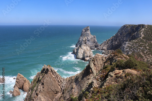 Obraz na płótnie Sintra, Bear Beach w salonie