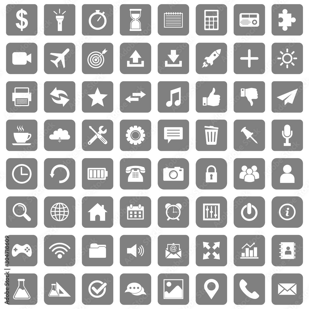 web icon set vector design symbol web icon set vector design symbol