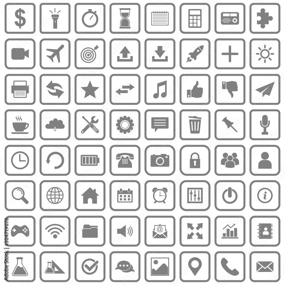 web icon set vector design symbol web icon set vector design symbol