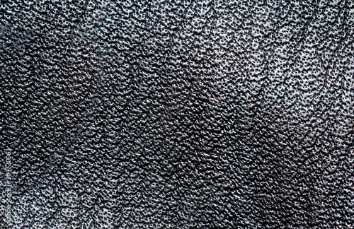 ein Stück schwarzes Leder, Leder Texture