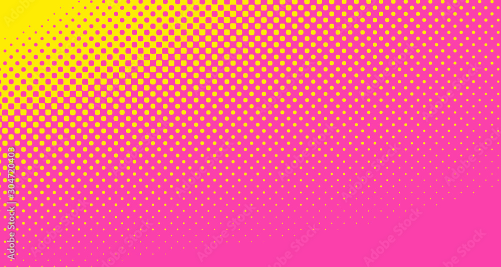 Pink halftone pop art background abstract vector comics style blank layout template with clouds beams and isolated dots pattern. For sale banner for your designe 1960s. with copy space eps10 Pink halftone pop art background abstract vector comics style blank layout template with clouds beams and isolated dots pattern. For sale banner for your designe 1960s. with copy space eps10