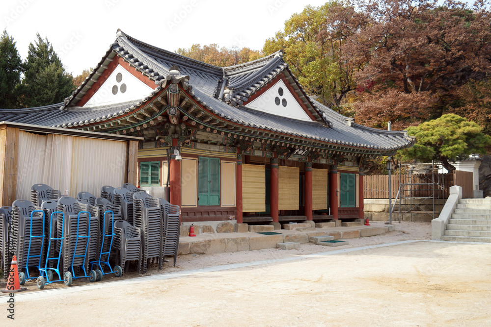 Bongeunsa Buddhist Temple of South Korea