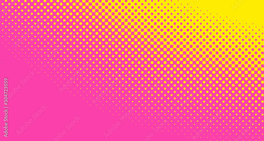 Pink halftone pop art background abstract vector comics style blank layout template with clouds beams and isolated dots pattern. For sale banner for your designe 1960s. with copy space eps10 Pink halftone pop art background abstract vector comics style blank layout template with clouds beams and isolated dots pattern. For sale banner for your designe 1960s. with copy space eps10