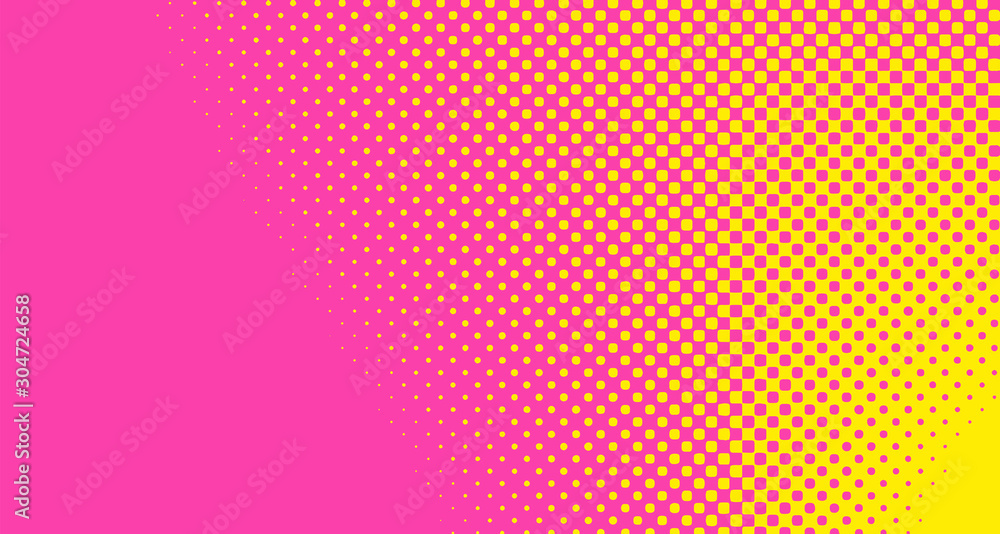 Pink halftone pop art background abstract vector comics style blank layout template with clouds beams and isolated dots pattern. For sale banner for your designe 1960s. with copy space eps10 Pink halftone pop art background abstract vector comics style blank layout template with clouds beams and isolated dots pattern. For sale banner for your designe 1960s. with copy space eps10