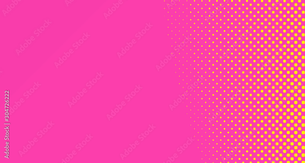 Pink halftone pop art background abstract vector comics style blank layout template with clouds beams and isolated dots pattern. For sale banner for your designe 1960s. with copy space eps10 Pink halftone pop art background abstract vector comics style blank layout template with clouds beams and isolated dots pattern. For sale banner for your designe 1960s. with copy space eps10