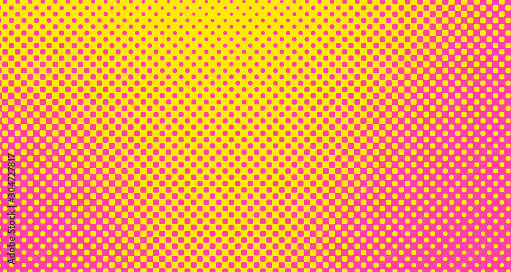 Pink halftone pop art background abstract vector comics style blank layout template with clouds beams and isolated dots pattern. For sale banner for your designe 1960s. with copy space eps10 Pink halftone pop art background abstract vector comics style blank layout template with clouds beams and isolated dots pattern. For sale banner for your designe 1960s. with copy space eps10