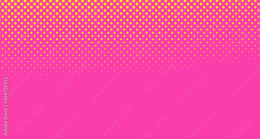 Pink halftone pop art background abstract vector comics style blank layout template with clouds beams and isolated dots pattern. For sale banner for your designe 1960s. with copy space eps10 Pink halftone pop art background abstract vector comics style blank layout template with clouds beams and isolated dots pattern. For sale banner for your designe 1960s. with copy space eps10