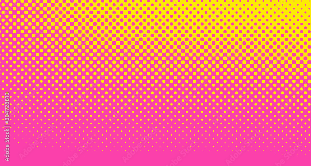 Pink halftone pop art background abstract vector comics style blank layout template with clouds beams and isolated dots pattern. For sale banner for your designe 1960s. with copy space eps10 Pink halftone pop art background abstract vector comics style blank layout template with clouds beams and isolated dots pattern. For sale banner for your designe 1960s. with copy space eps10