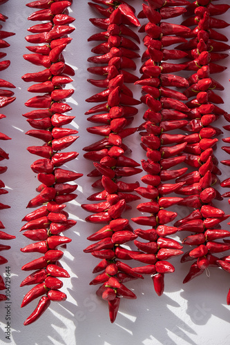 Red hot peppers from Espelette, France