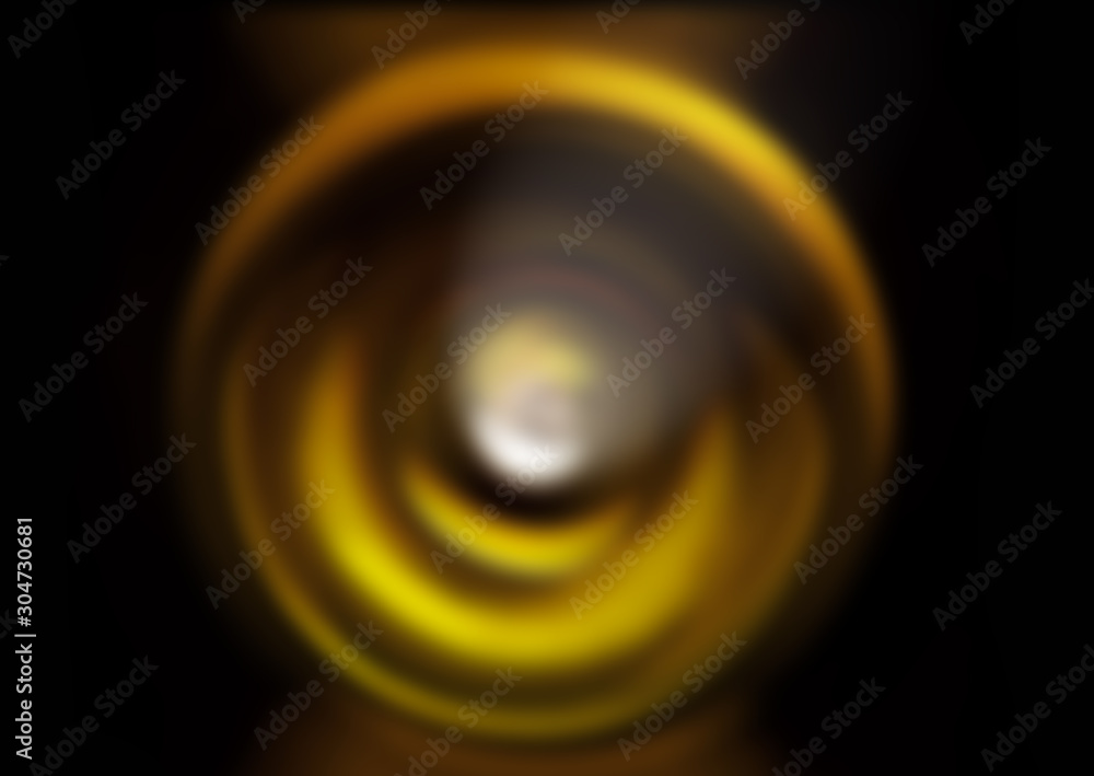 Abstract background of yellow spin radial motion blur. Abstract background of yellow spin radial motion blur.