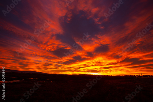  Sunrise in the desert of El Calafate Argentina