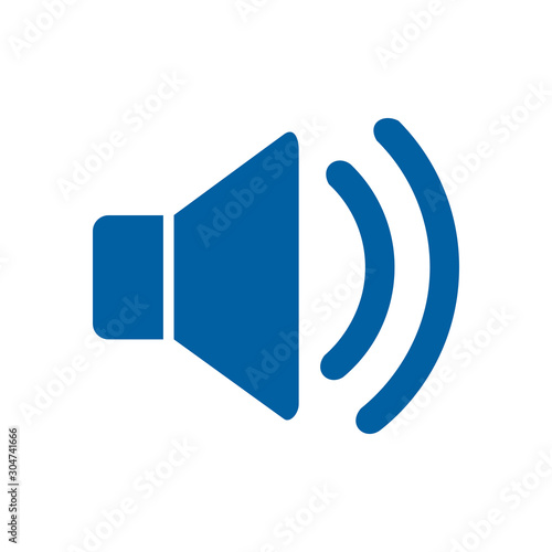 speaker icon vector design symbol