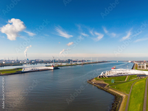 Maeslant Storm Surge Barrier in The Netherlands photo