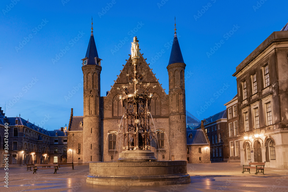 Knights' Hall at Binnenhof in The Hague