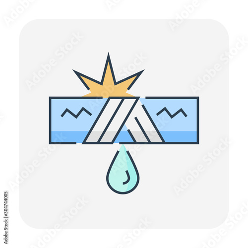 burst pipe icon