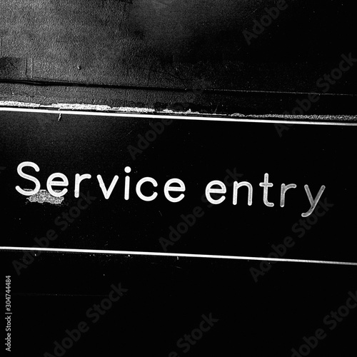 Service entry