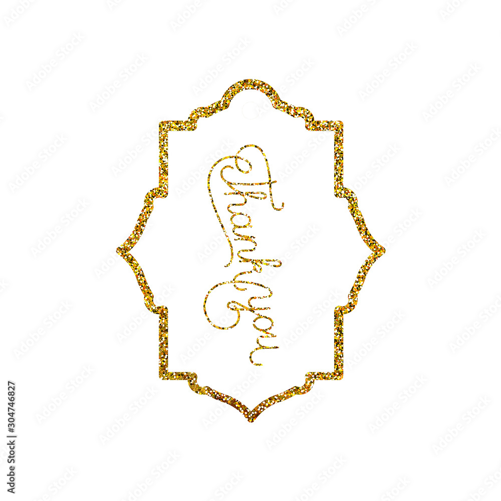 Fototapeta premium Patterned tag