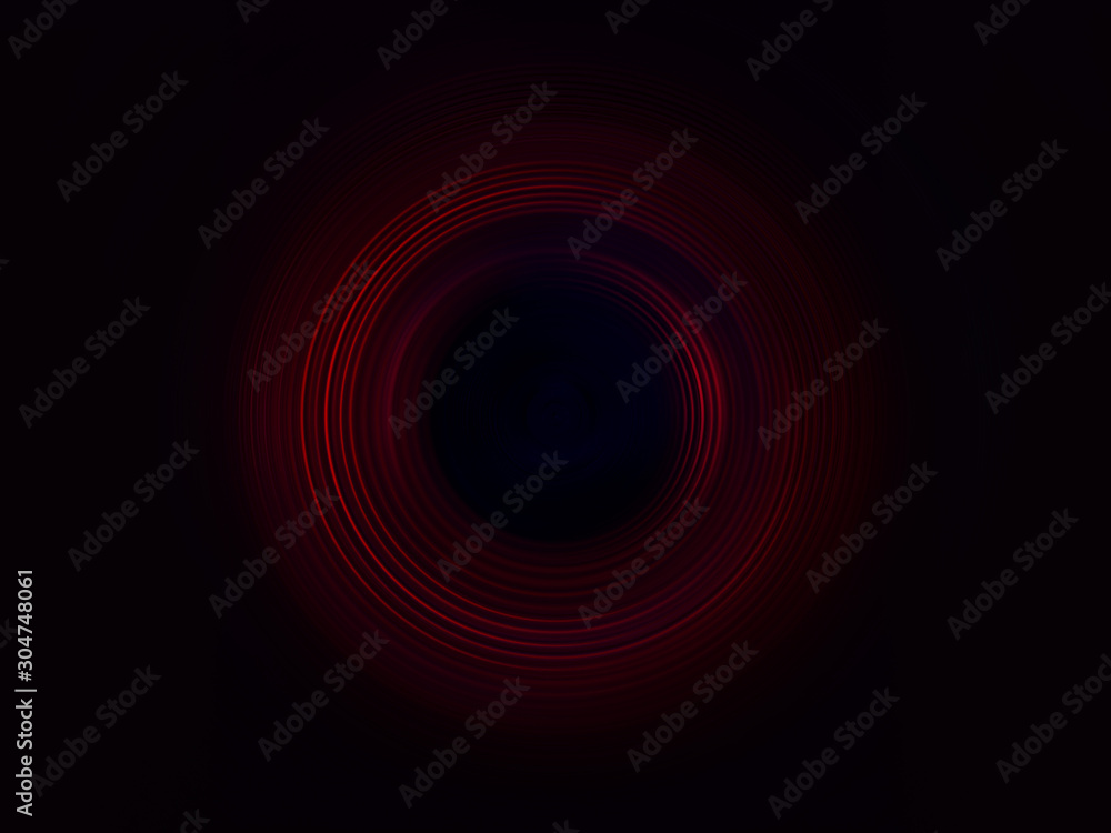 Red light effects on round placeholder for your text on dark background. Red light effects on round placeholder for your text on dark background.