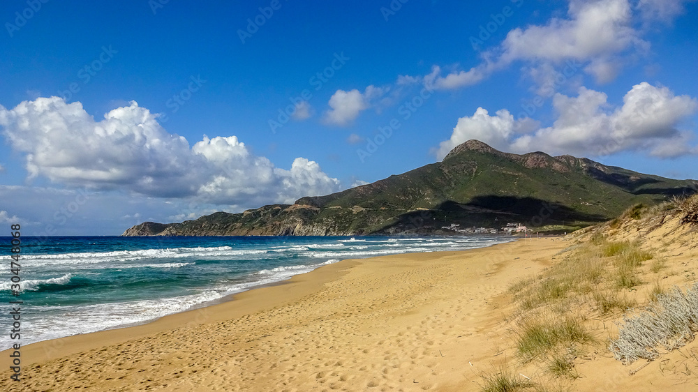 Obraz premium Sardinia is a beutiful italian island in Mediterranean sea