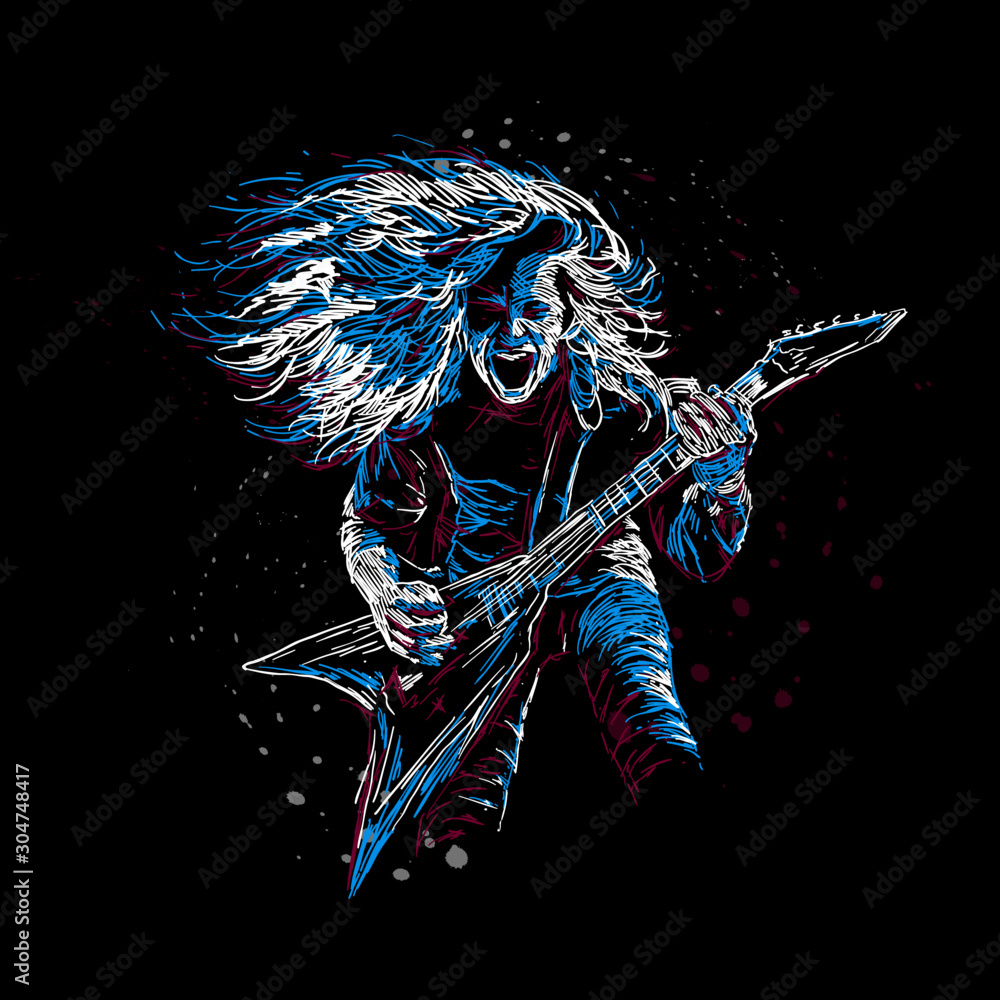 guitar grup band t shirt design template Stock Vector Adobe Stock guitar grup band t shirt design template Stock Vector Adobe Stock