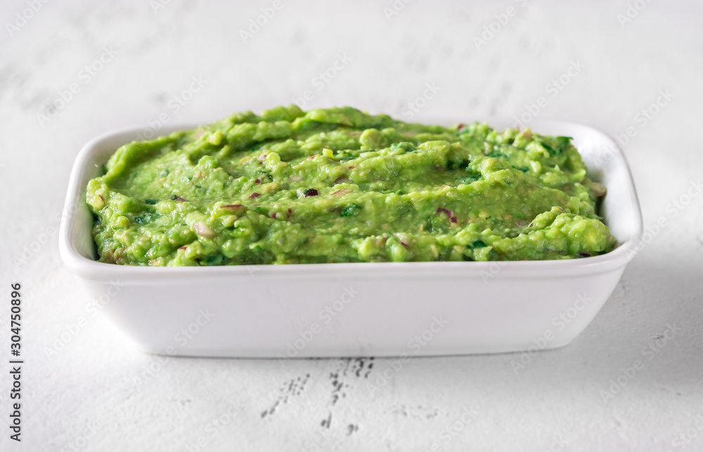 Bowl of guacamole Bowl of guacamole
