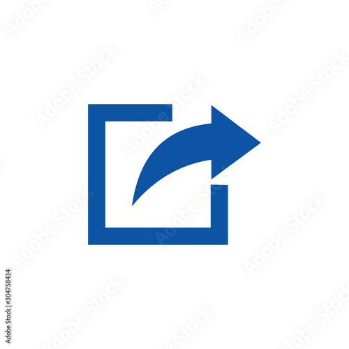 share icon vector design symbol