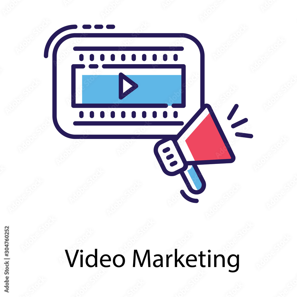 Video Marketing Vector Video Marketing Vector