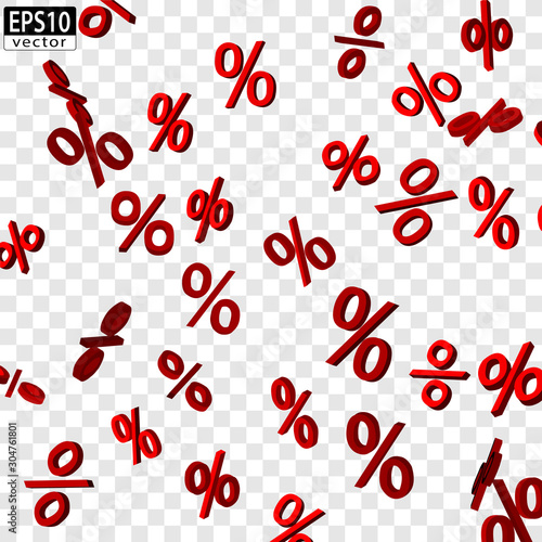 Falling Prices (red) / EPS10 Vector