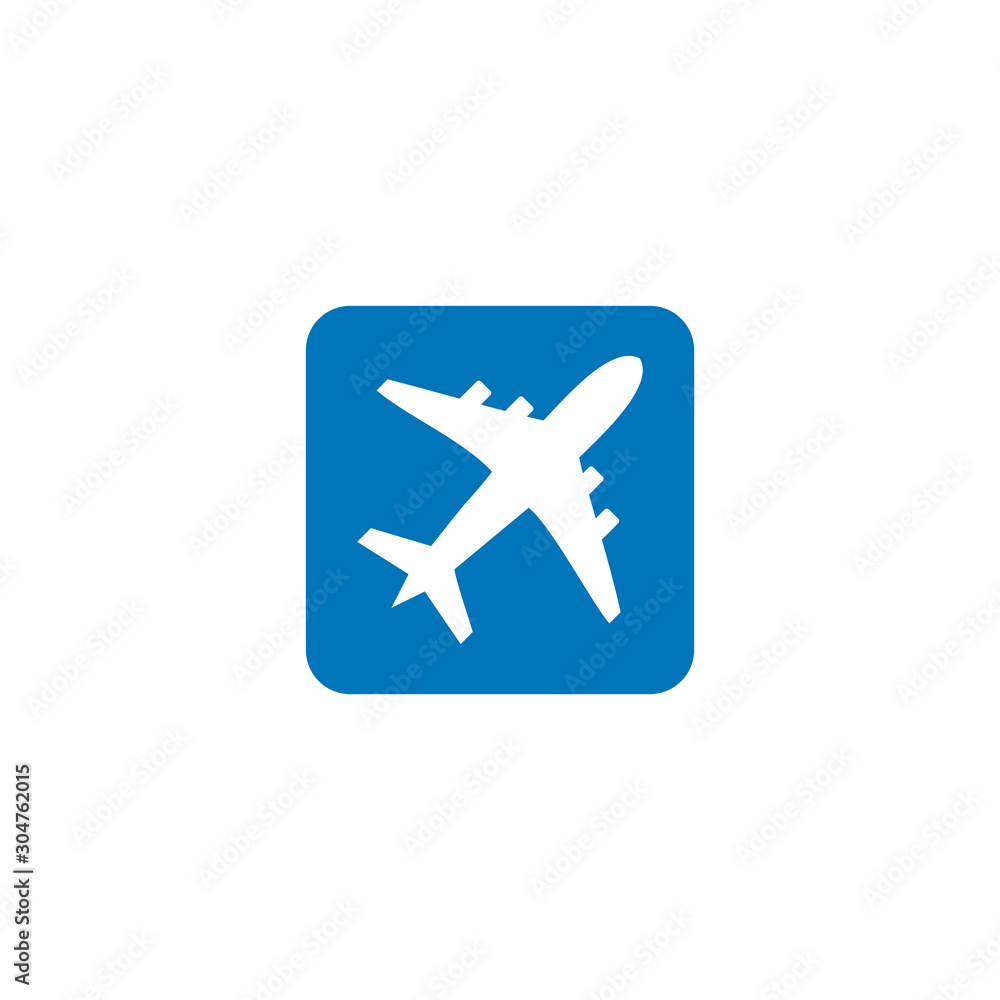 airplane icon vector design symbol