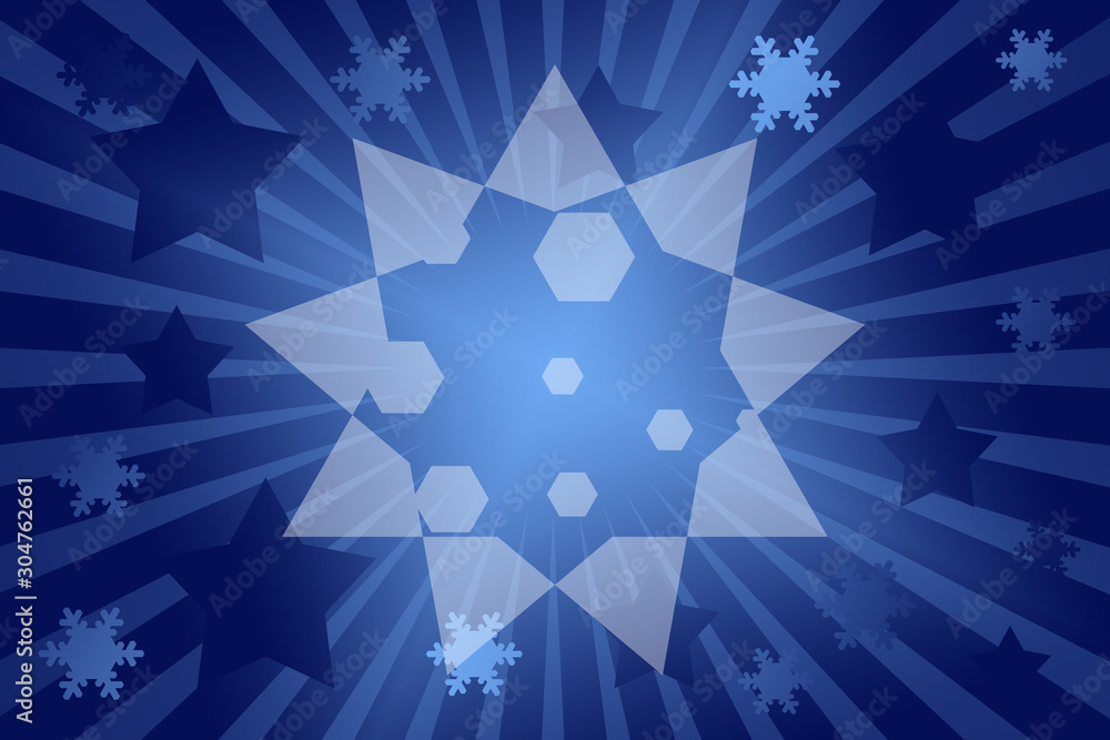 Obraz premium abstract, blue, light, illustration, design, star, space, sky, wave, christmas, stars, wallpaper, pattern, night, texture, card, backdrop, glow, art, graphic, black, technology, snow, digital, holiday