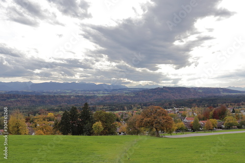 landscape in autumn