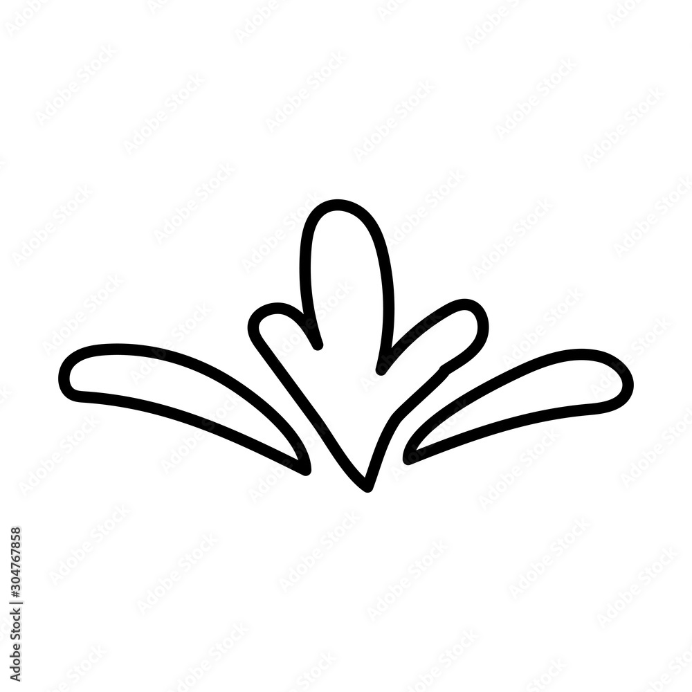 Obraz premium beautiful flower garden decorative icon