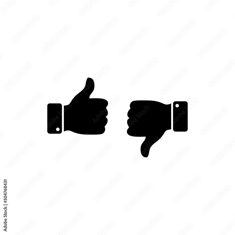 like dislike icon vector design symbol like dislike icon vector design symbol