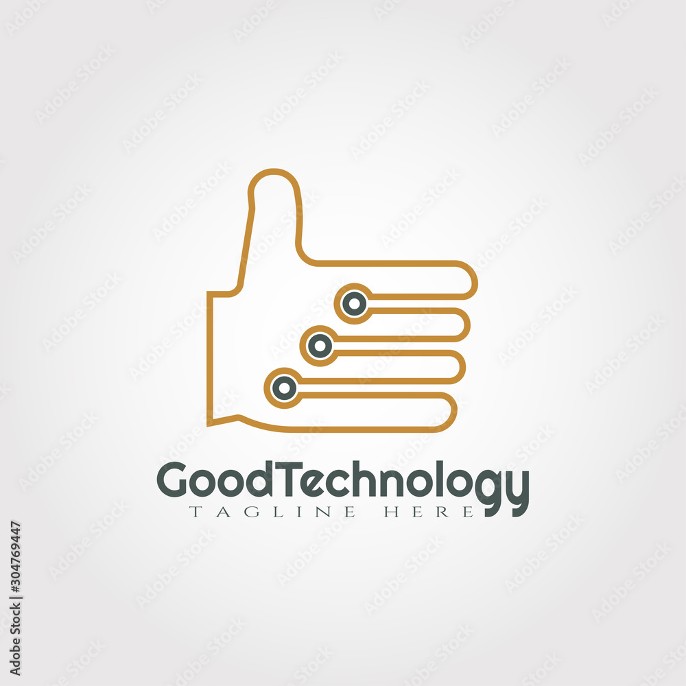 Good Technology logo design, illustration element Good Technology logo design, illustration element