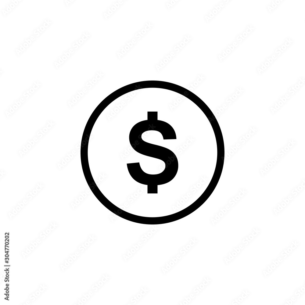 dollar icon money vector design symbol dollar icon money vector design symbol