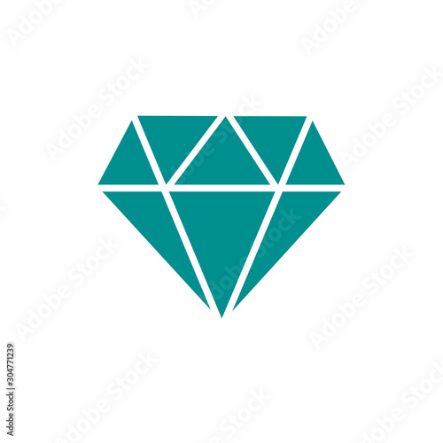 diamond icon vector design symbol